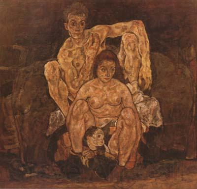 Egon Schiele The Family (mk20) Germany oil painting art